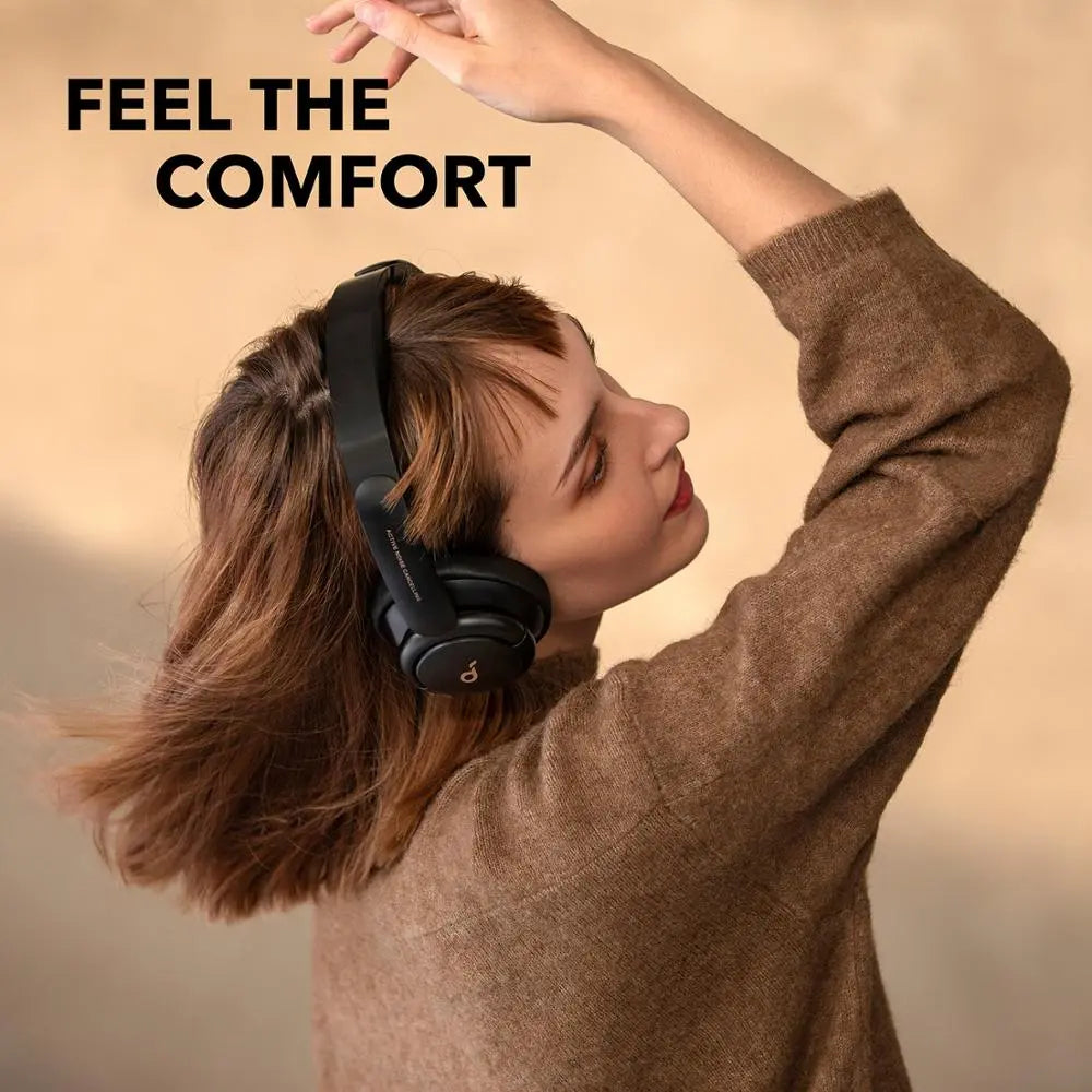 Anker Soundcore Life Q30 Hybrid Wireless Bluetooth Headphones - Active Noise Cancellation, Multi Modes, Hi-Res Audio, 40Hour Battery Life