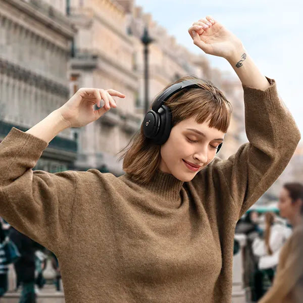 Anker Soundcore Life Q30 Hybrid Wireless Bluetooth Headphones - Active Noise Cancellation, Multi Modes, Hi-Res Audio, 40Hour Battery Life