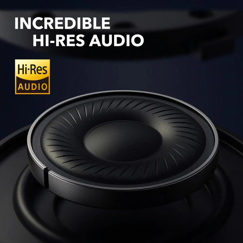 Anker Soundcore Life Q30 Hybrid Wireless Bluetooth Headphones - Active Noise Cancellation, Multi Modes, Hi-Res Audio, 40Hour Battery Life