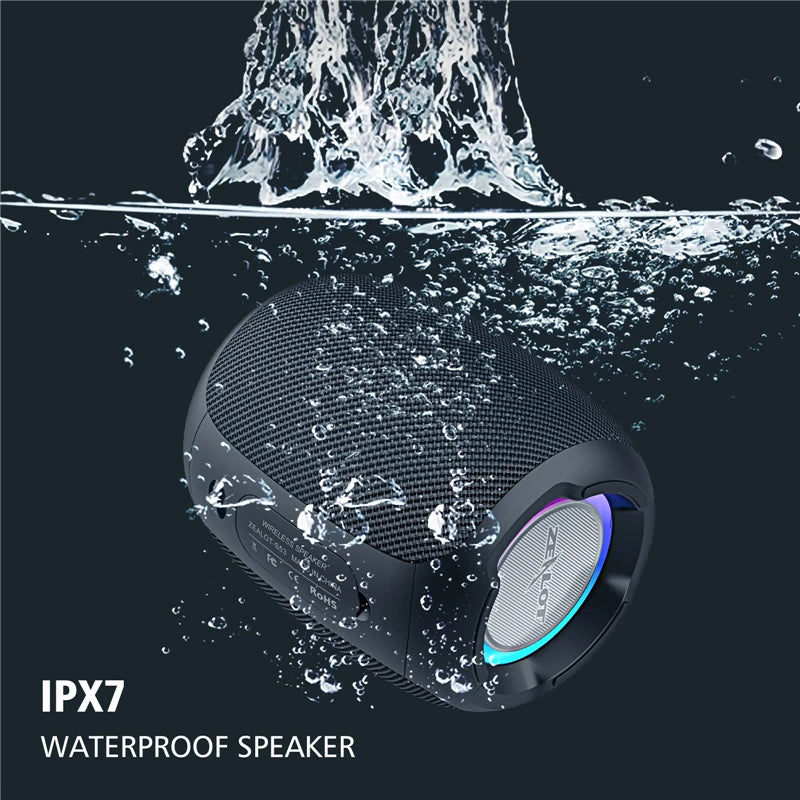 ZEALOT S53 Portable Bluetooth Speaker with 10W Power, 10 Hour Playback, and 4400Mah Battery Capacity