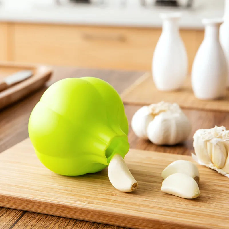Silicone Garlic Peeler - Efficient Garlic Peeling Machine for Cooking and Vegetable Preparation
