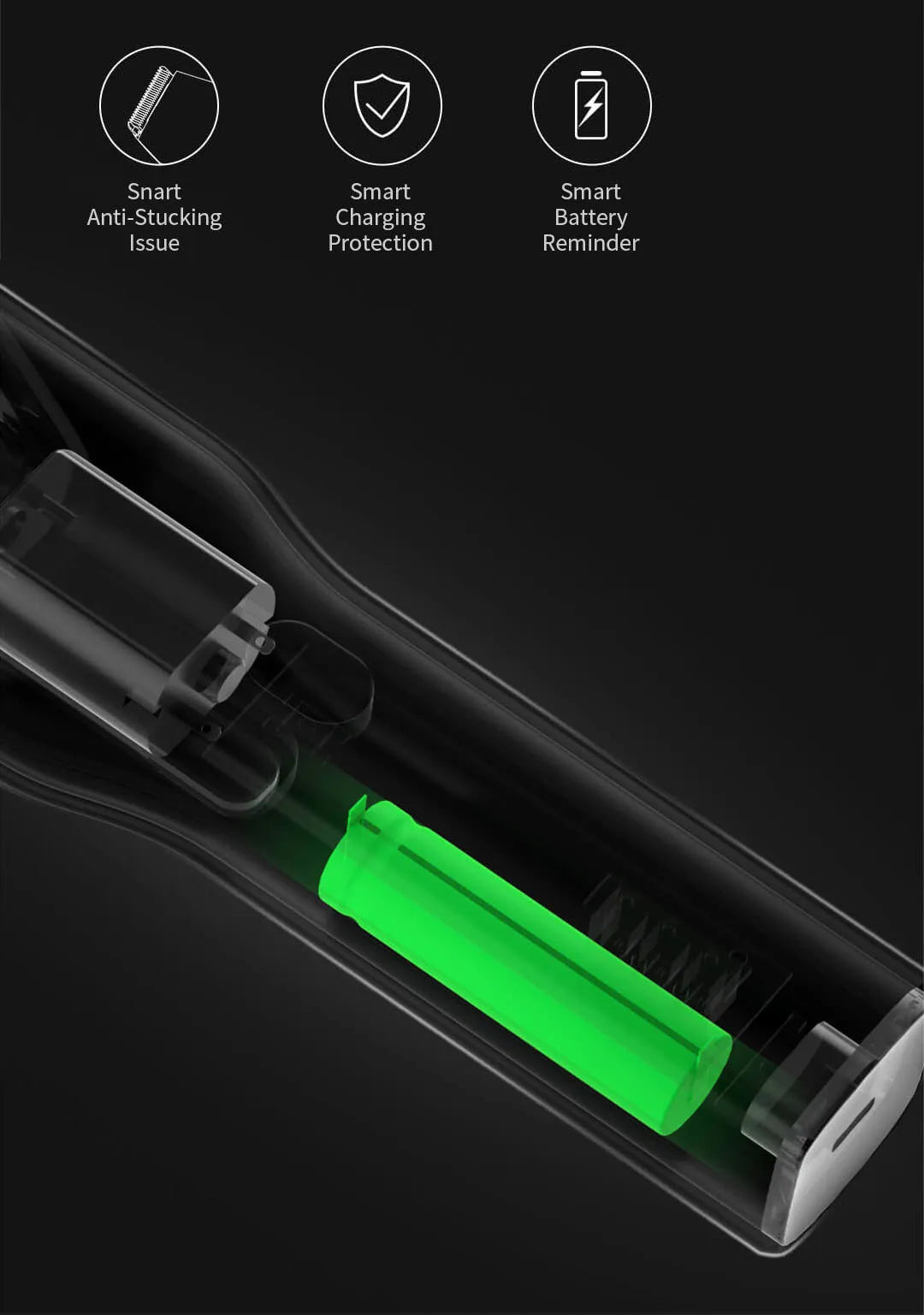 Professional ENCHEN Boost Cordless Hair Clippers - USB Electric Hair Trimmer for Men, Adults, Kids - Rechargeable Hair Cutting Machine