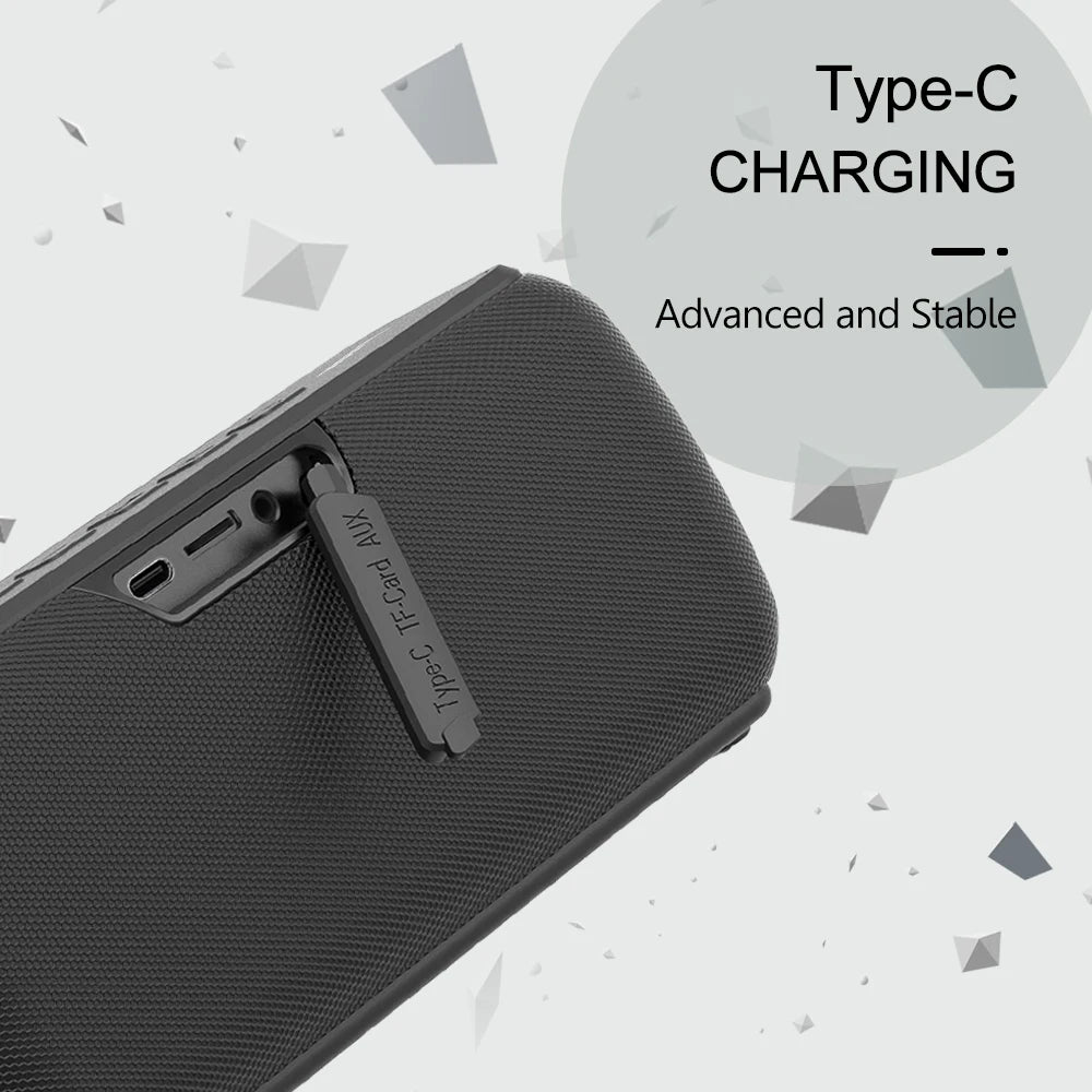 XDOBO X8 Portable Speakers with 60W Power, Enhanced Bass and Subwoofer, Wireless, Waterproof, and 12-Hour Playtime Features - TWS Enabled with 6600mAh Power Bank Function