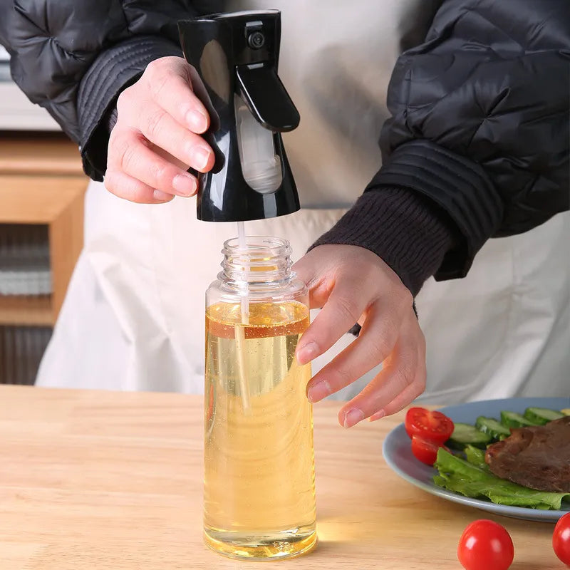 BBQ Cooking Oil & Vinealingar Sprayer- Versatile Kitchen Sauce Dispenser for Baking, Camping, Barbecue | Suitable for Olive Oil & Soy Sauce