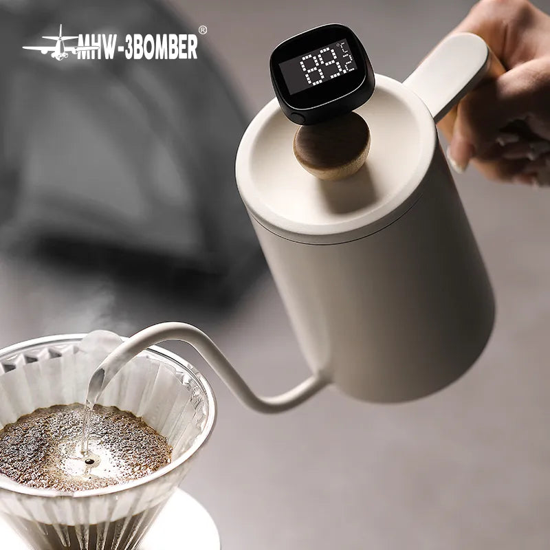 MHW-3BOMBER Instant-Read Digital Thermometer - Ideal for BBQ, Cooking, Camping, Coffee Brewing, and Kitchen Use