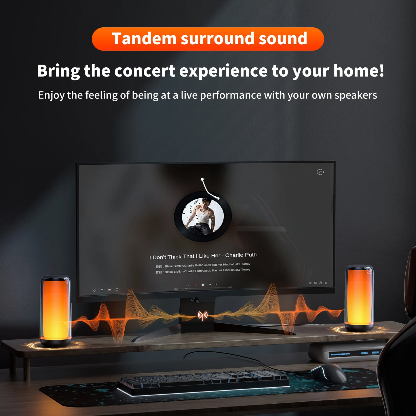 QERE High-Resolution 10W Audio Bluetooth Speaker - Waterproof, Portable, Wireless HiFi Speaker for Outdoors with Multiple Connection Modes
