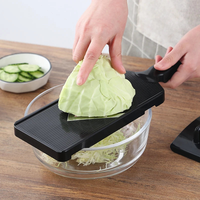 Premium Purple Cabbage Shredder & Slicer - Effortlessly Create Delicate Salad Shavings with this High-Quality Round Cabbage Grater – Vegetable Cutting Tool