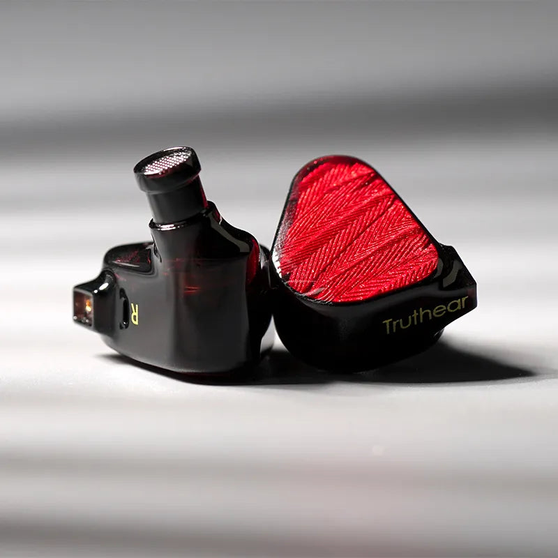 TRUTHEAR x Crinacle ZERO:RED Dual Dynamic Drivers In Ear Headphone with 0.78 2Pin Cable