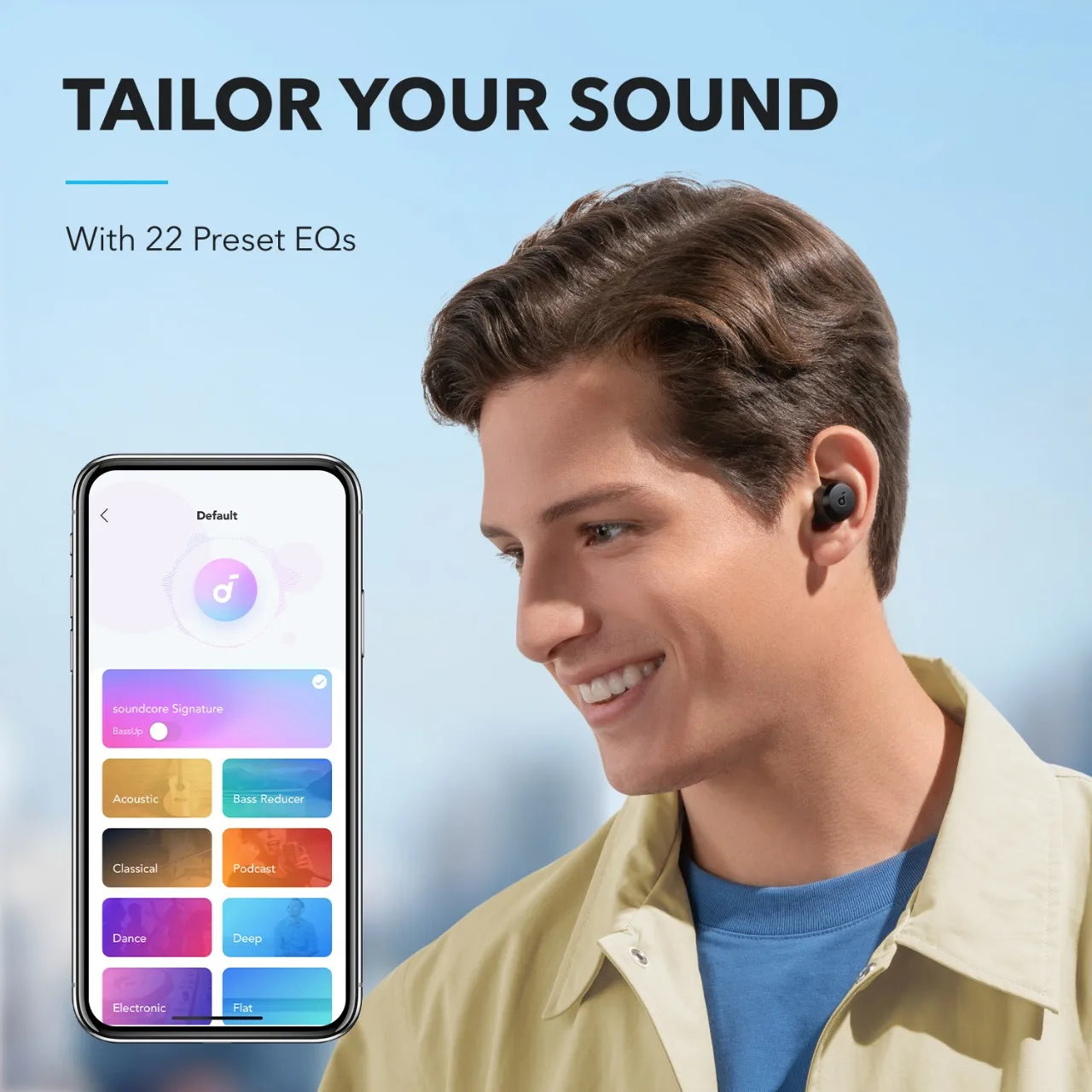 Anker Soundcore A20i True Wireless Earbuds - Bluetooth 5.3 - Customizable Sound with App - Water-Resistant & 28 Hour Playtime