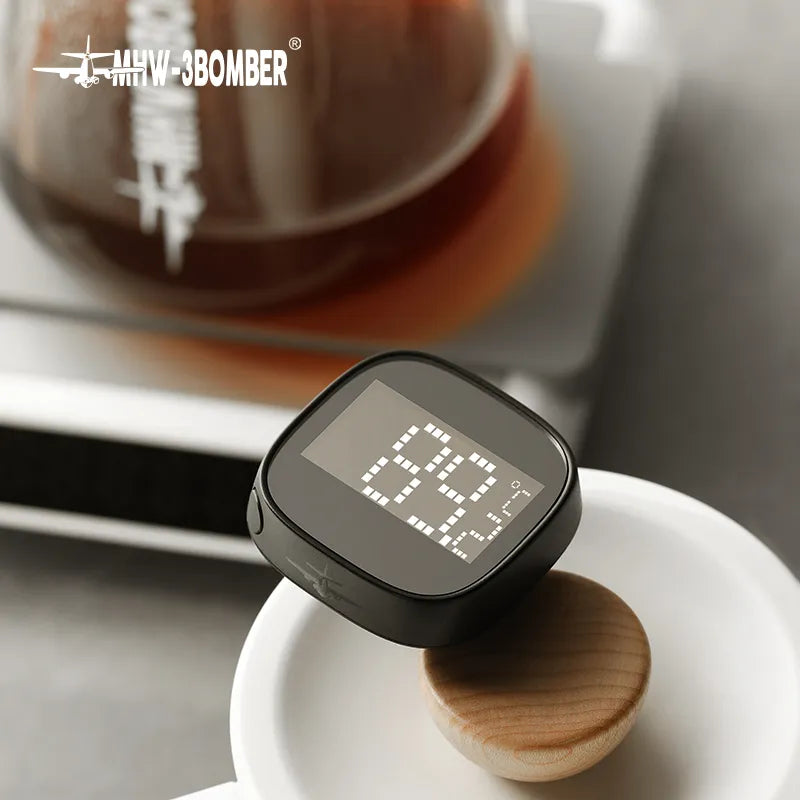 MHW-3BOMBER Instant-Read Digital Thermometer - Ideal for BBQ, Cooking, Camping, Coffee Brewing, and Kitchen Use