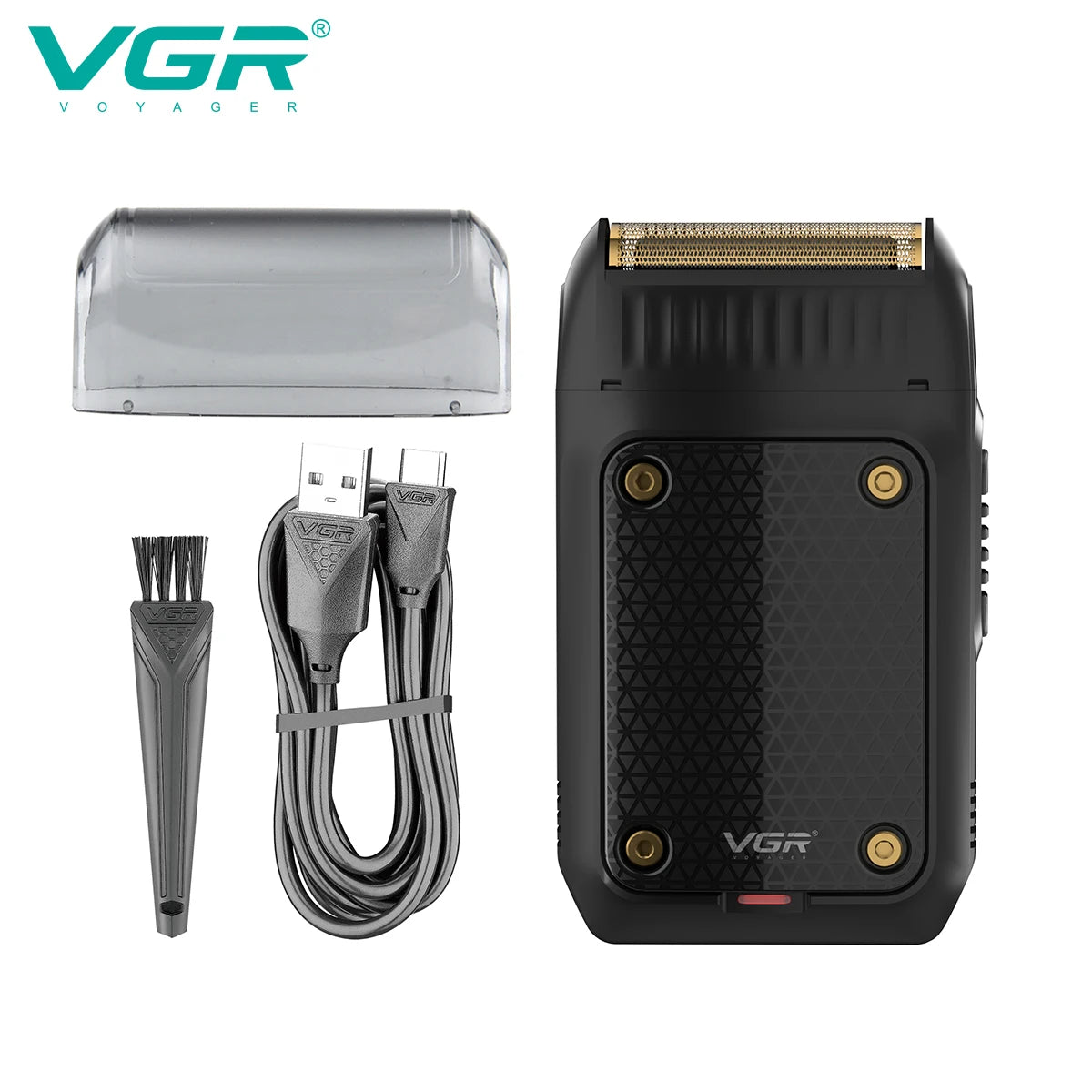VGR V-353 Men's Electric Razor - Professional Portable Mini Beard Trimmer and Reciprocating Shaving Machine