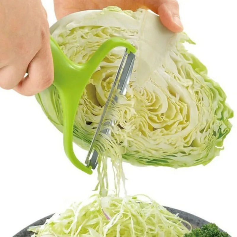 Cabbage Cutting Manual Shredder - Fast and Efficient Vegetable Peeler for Household Use - Innovative Cabbage Stuffing Device - Versatile Kitchen Gadget and Accessory