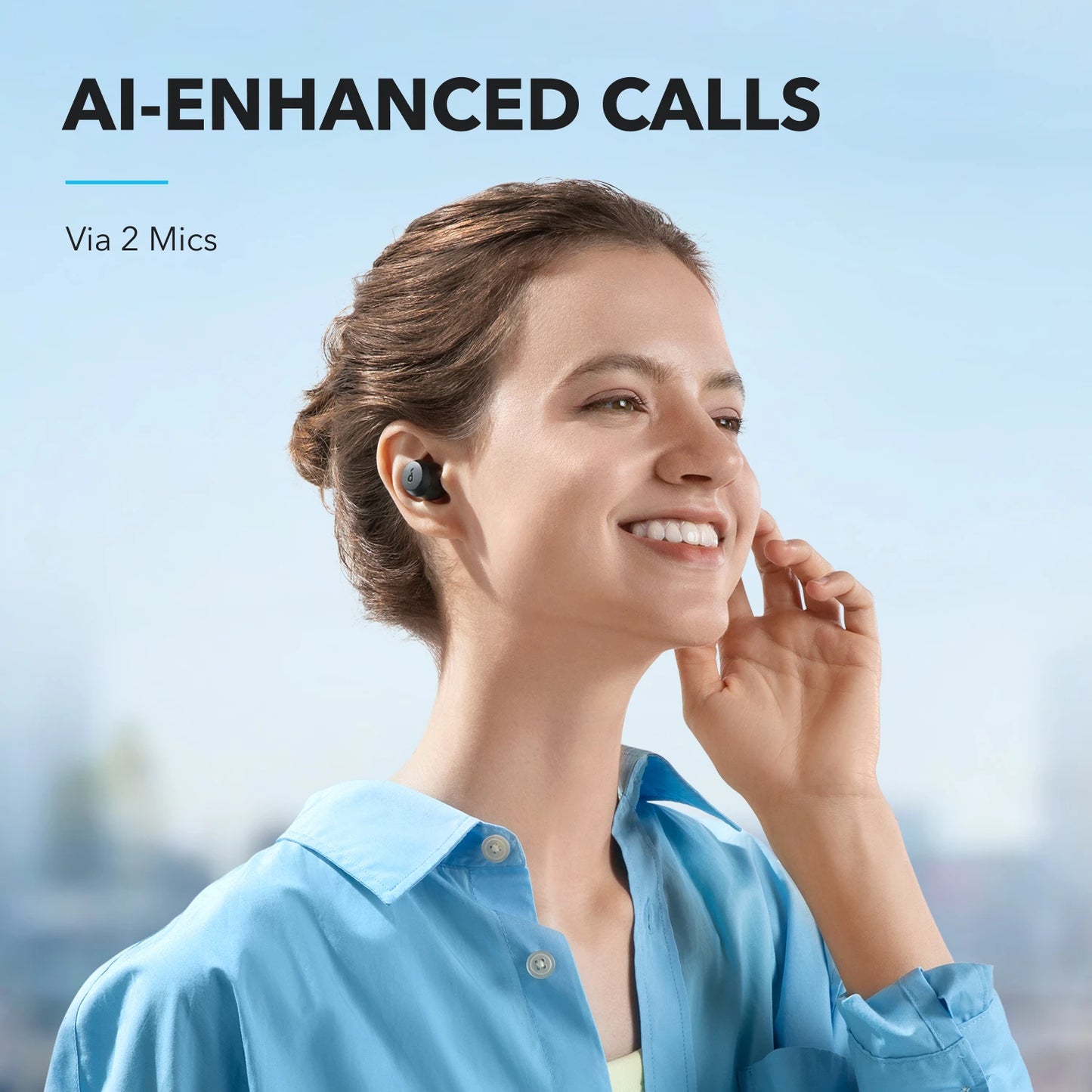 Anker Soundcore A20i True Wireless Earbuds - Bluetooth 5.3 - Customizable Sound with App - Water-Resistant & 28 Hour Playtime