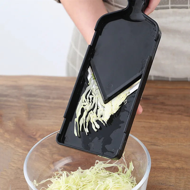 Premium Purple Cabbage Shredder & Slicer - Effortlessly Create Delicate Salad Shavings with this High-Quality Round Cabbage Grater – Vegetable Cutting Tool