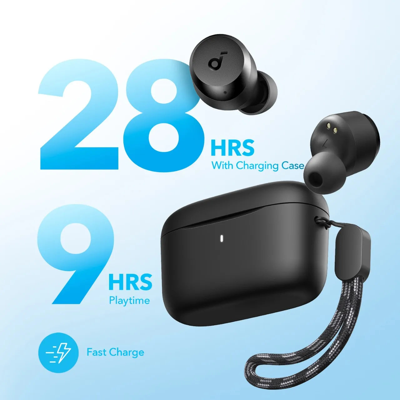 Anker Soundcore A20i True Wireless Earbuds - Bluetooth 5.3 - Customizable Sound with App - Water-Resistant & 28 Hour Playtime