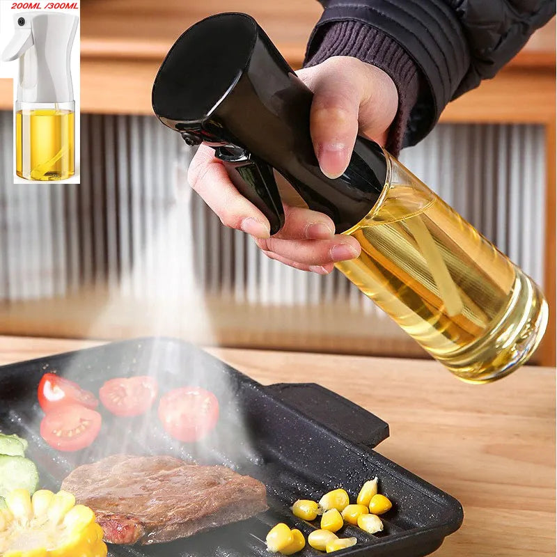 BBQ Cooking Oil & Vinealingar Sprayer- Versatile Kitchen Sauce Dispenser for Baking, Camping, Barbecue | Suitable for Olive Oil & Soy Sauce