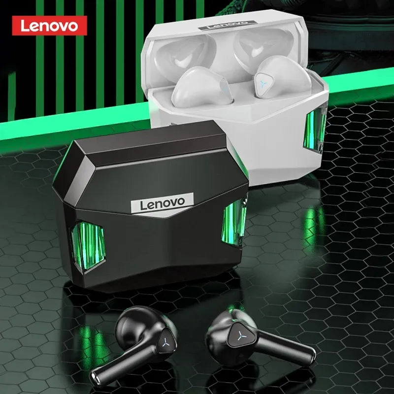 Lenovo GM5 Sports Headset - Bluetooth 5.0, Wireless TWS Gaming Earbuds with Low Latency, Microphone & HIFI Sound Quality