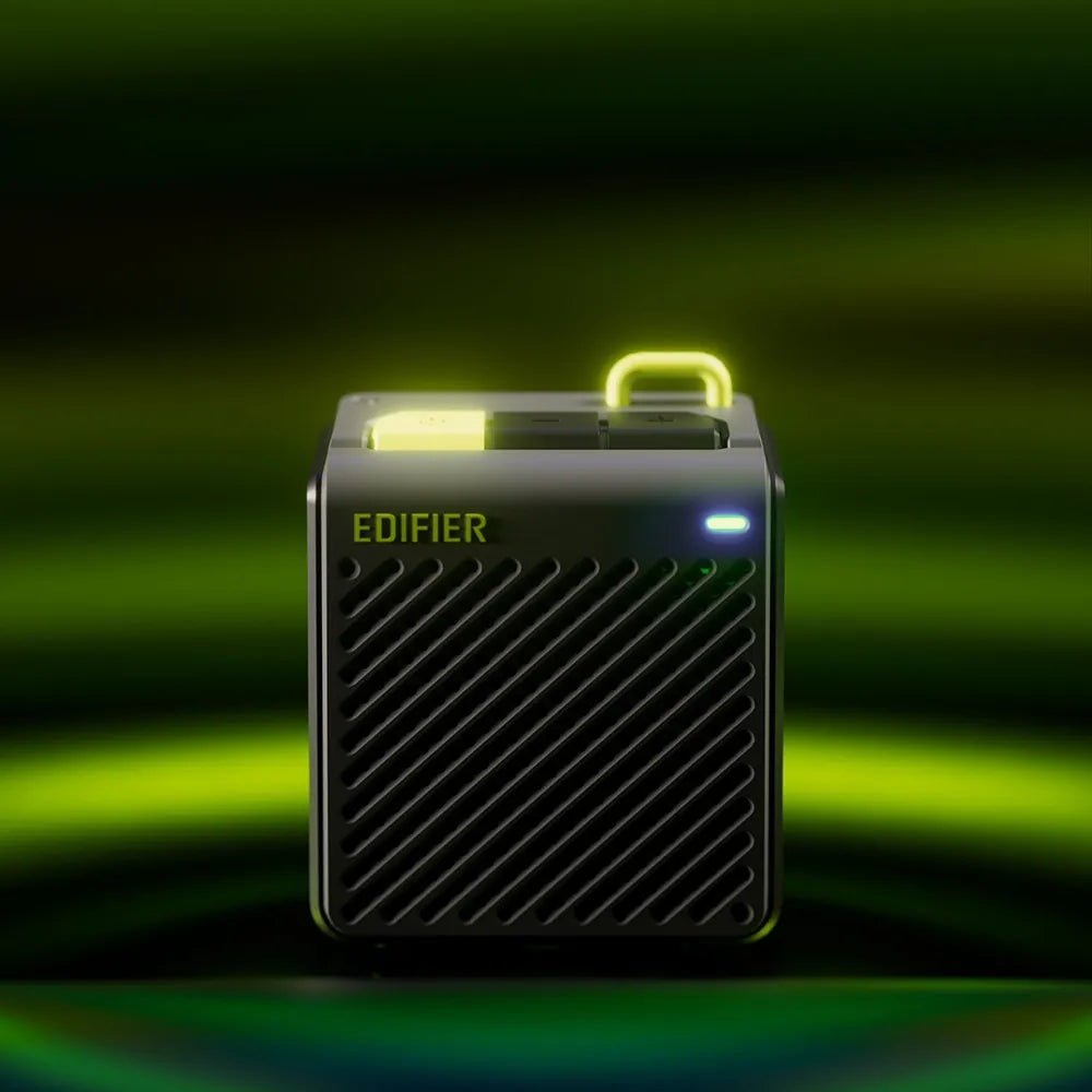 Edifier MP85 Lightweight Portable Bluetooth Speakers - 70g Waterproof Wireless Stereo for Camping, Walking, 8H Playback Time