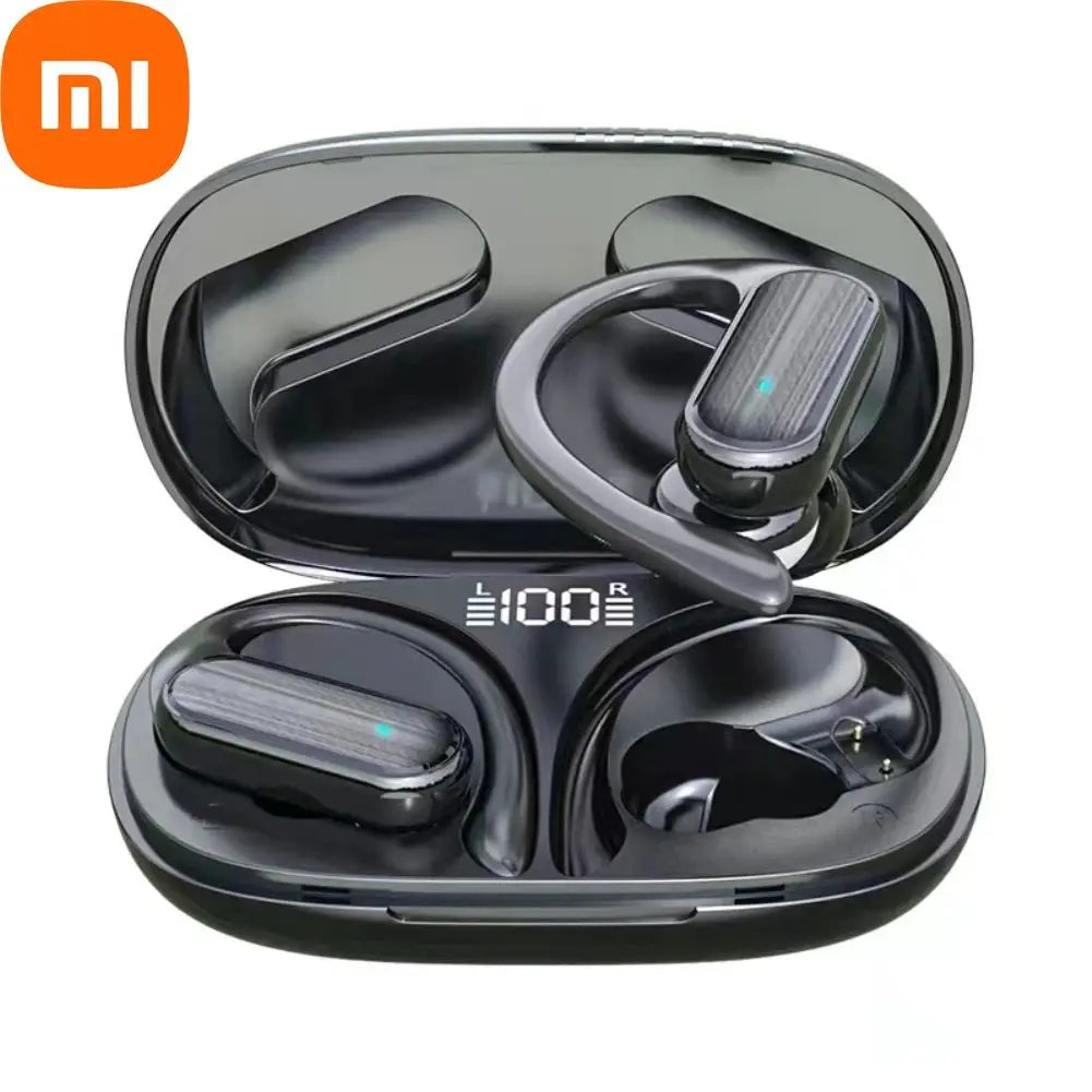 Xiaomi A520 Bluetooth 5.3 Wireless Earbuds - Waterproof Sports Headset with 60hr Playtime, Earhooks, Ideal for Gaming, Compatible with Phone/Laptop
