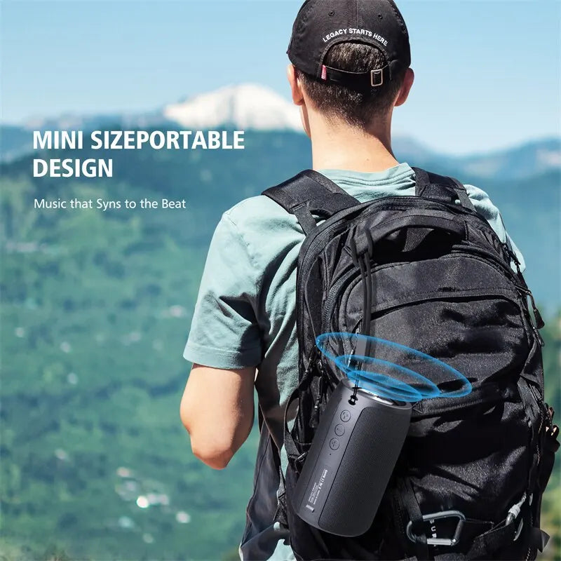 ZEALOT S32 Waterproof Portable Wireless Subwoofer - 1500 Mah Battery 12 hours playback