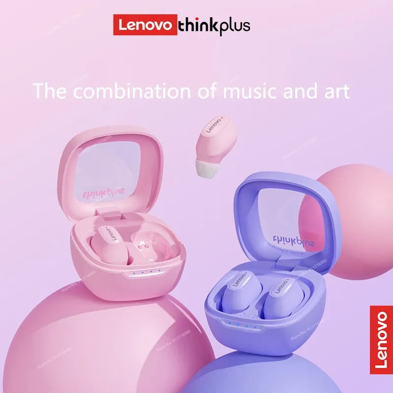 Lenovo XT62 TWS Original Wireless Bluetooth 5.3 Sport Earphones with HiFi, Noise Reduction, and Touch Control Features