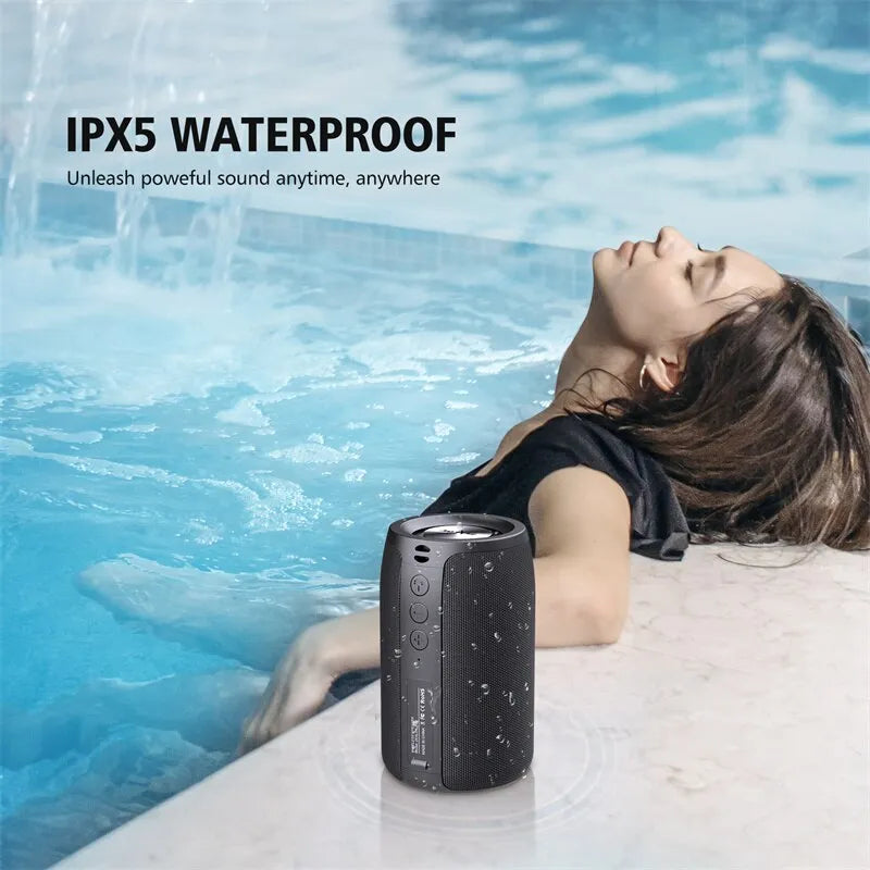 ZEALOT S32 Waterproof Portable Wireless Subwoofer - 1500 Mah Battery 12 hours playback