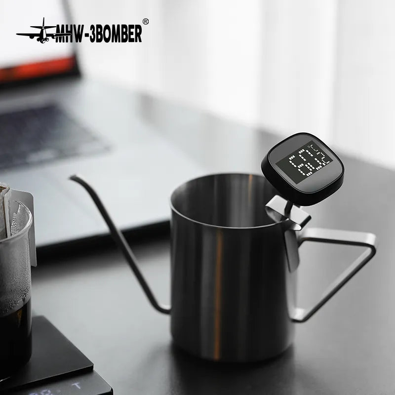MHW-3BOMBER Instant-Read Digital Thermometer - Ideal for BBQ, Cooking, Camping, Coffee Brewing, and Kitchen Use