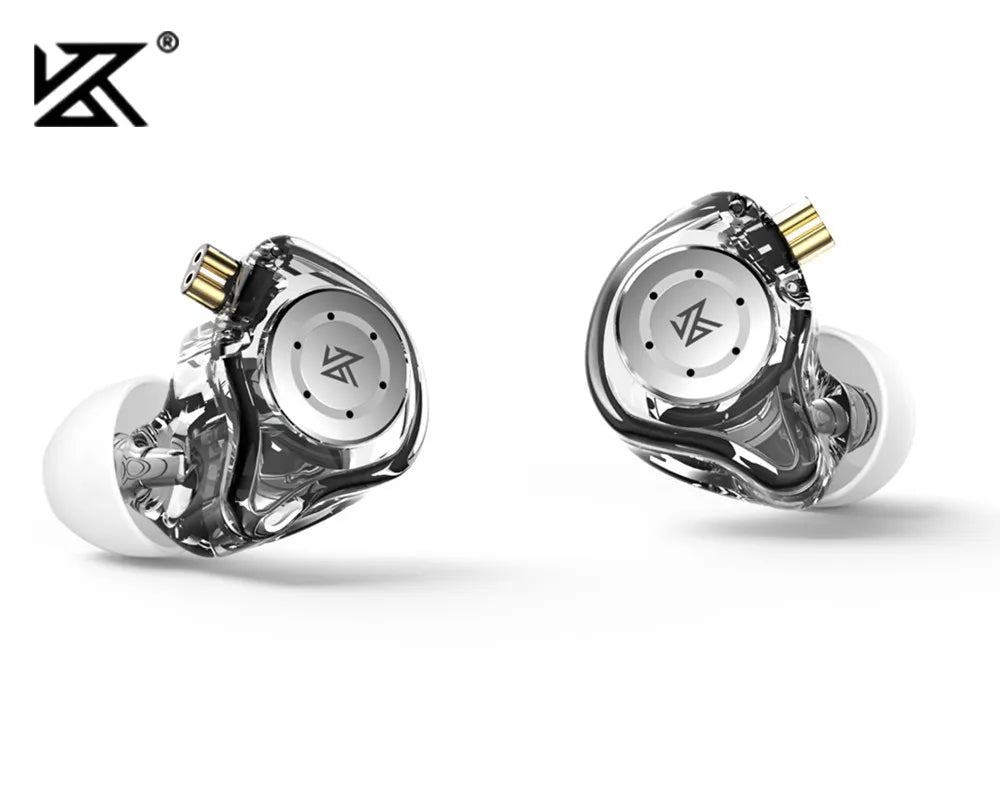 KZ EDX Pro In-Ear Monitor Headphones - HiFi Wired Earphones with Dynamic Bass Stereo, Noise Cancelling Features, Perfect for Gaming and Music