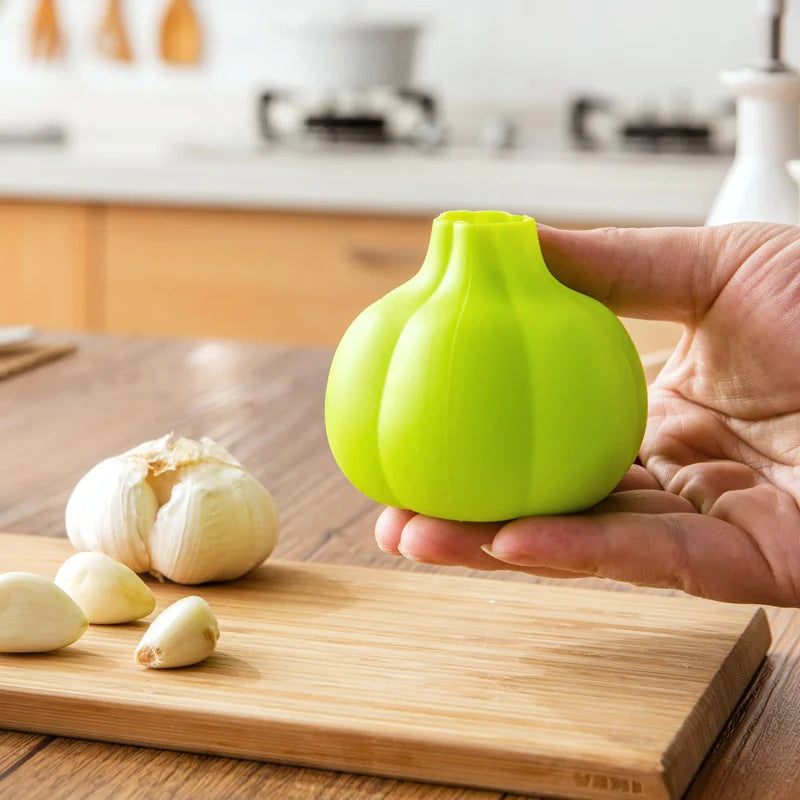 Silicone Garlic Peeler - Efficient Garlic Peeling Machine for Cooking and Vegetable Preparation