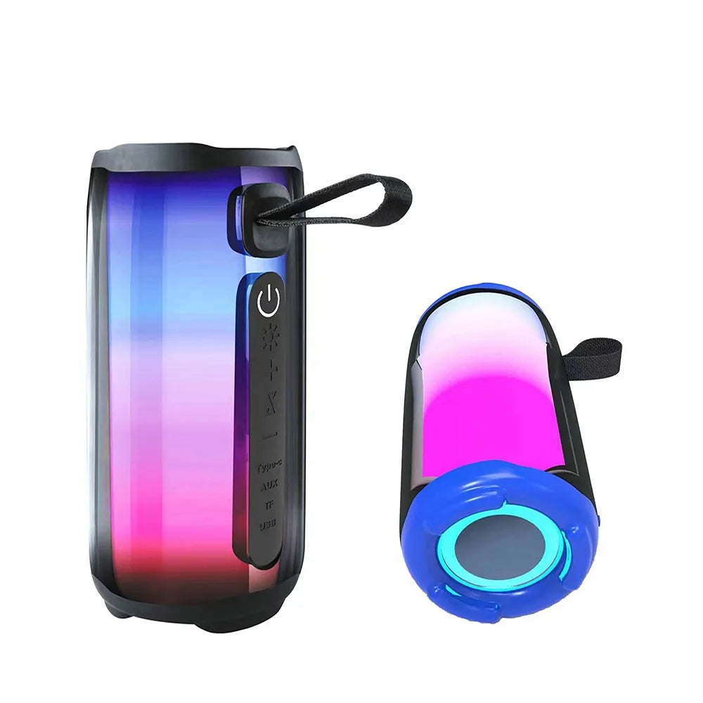 Portable Outdoor Waterproof Bluetooth Subwoofer, Stereo Hi-Fi Music Speaker with Noise Reduction & Vibrant Colors - Wireless Audio System