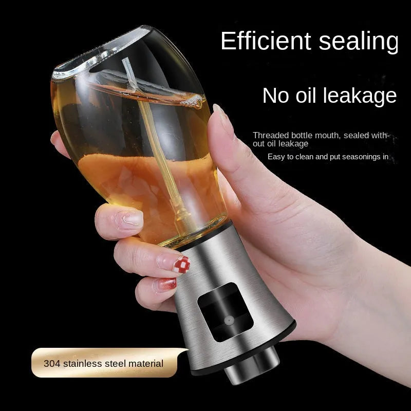 Multi-function Glass Oil Spray Pot for Cooking, High Pressure Baking, and Barbecue - Air Fryer Compatible Oil Sprayer Bottle