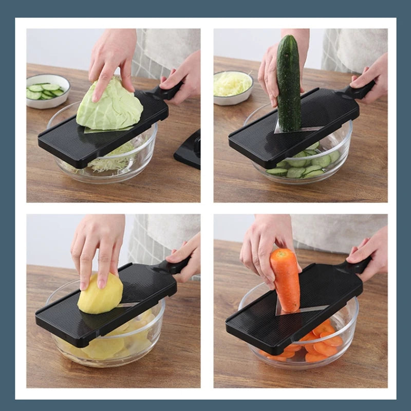 Premium Purple Cabbage Shredder & Slicer - Effortlessly Create Delicate Salad Shavings with this High-Quality Round Cabbage Grater – Vegetable Cutting Tool