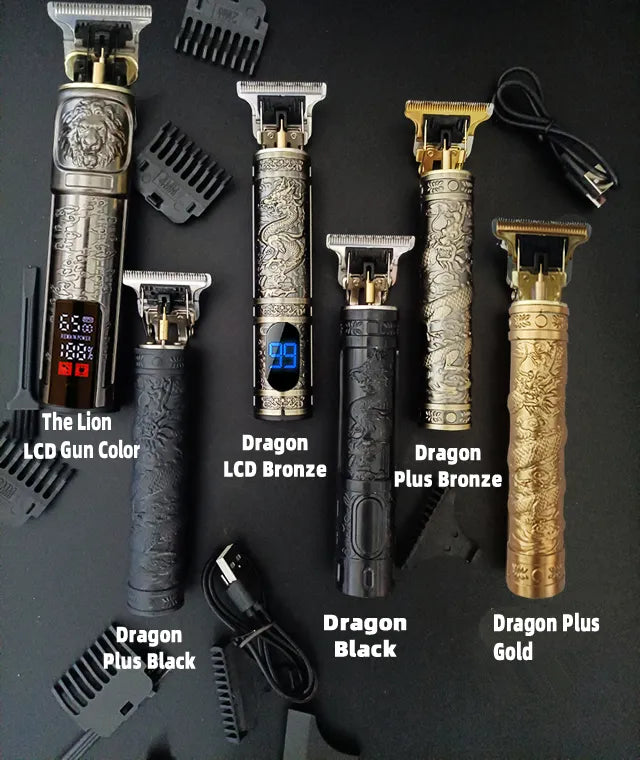 Men's Electric Barber Clipper - New Hair Cutting Machine, Beard Trimmer, & Shaver for Professional Barber Shop Use