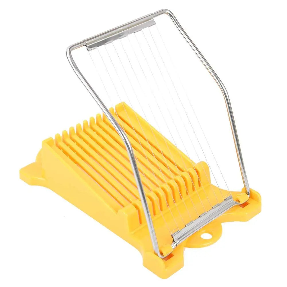 Stainless Steel Multi-Function Luncheon Meat Egg Cutter: Kitchen Gadget for Food, Banana, Cheese, and Strawberry Slicing