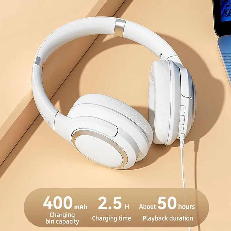 Lenovo TH40 Sports Headphones: Bluetooth Stereo, HiFi Gaming Headset with Mic & 400mAh, Wireless Earphones