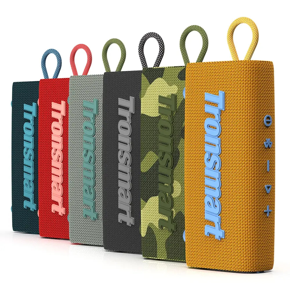 Tronsmart Trip Waterproof Bluetooth Speaker with Dual-Drivers and True Wireless Stereo for Outdoor Use